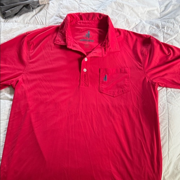 johnnie-O Other - Vibrant Red Polo Shirt with Chest Pocket